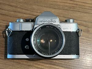 minolta SR-1 フィルムカメラ ！