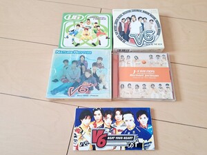 中古 V6 J-Friends アルバム シングル 5点セット CD Coming Century 20th Century カミセン 三宅健 岡田准一 井ノ原 Michael Jackson