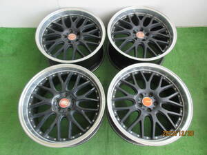 ANHELO CORAZON アネーロコラソン ホイール 4本セット 20×9.5JJ PCD/114.3 オフセット/＋38 5穴 中古 ☆051230ｓ