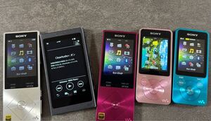 SONY WALKMAN ウォークマン NW-S141 NW-S15 NW-A16(2点）NE-A35 5点セット