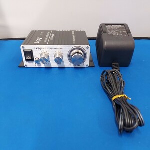 動作確認済 LEPY 小型/コンパクト ステレオ パワーアンプ LP‐V3S Hi-Fi STEREO POWER AMPLIFIER 2ch Output Power Amplifier 25W R.M.S