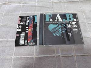 THE MODS / F.A.B. #CD