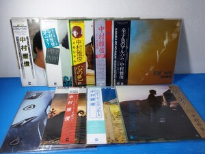 LPレコード 中村雅俊 まとめ売り 再生未確認品