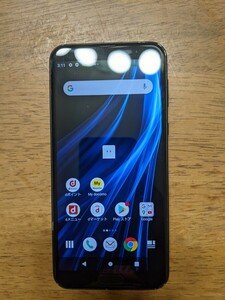 IY0947 docomo SIMフリー AQUOS sens2 SH-01L SHARP 4Gスマホ 簡易確認＆簡易清掃＆初期化OK 判定○ WebにてSIMロック解除受付手続済