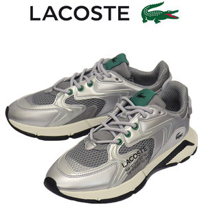 LACOSTE(ラコステ) SMA0010 L003 NEO 124 3 SMA メンズ スニーカー GS2グレーxシルバー LC351 UK8-約26.5cm