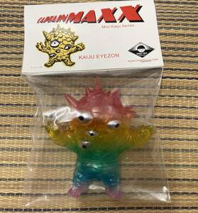MAXTOY ミニアイゾン クリアレインボー One up.限定色 captain maxx mini kaiju series kaiju EYEZON clear rainbow sofvi figure 
