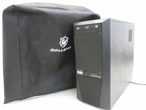 C009-N38-793 GALLERIA ガレリア XF ゲーミングデスクトップPC 筐体 ケース GEFORCE RTX SCYTHE SEAGATE BARRACUDA 2TB 現状品1