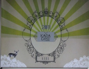 KARA：K-POP　KARA DISE 2011　DVD・ポストイット・マウスパット無し　中古・ジャンク品　