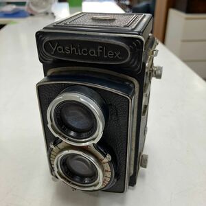 K2411-3121 yashicaflex ヤシカフレックス ニ眼レフカメラ フィルムカメラ 1:3.5 f=80mm 339414 149909 動作未確認 60サイズ発送予定