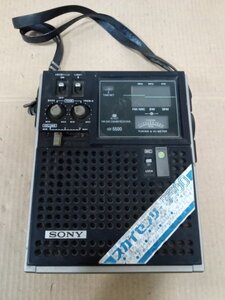 SONY ソニー ラジオ FM/MW/SW 3バンドレシーバー ICF-5500 スカイセンサー 昭和レトロ