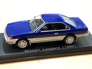 国産名車　コレクション 1/43 日産　レパード　　1986 定形外350円　