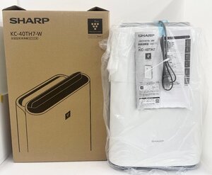 [rmm] 新品 未使用品 SHARP シャープ KC-40TH7-W 18畳 プラズマクラスター7000搭載 加湿空気清浄機 2024年製