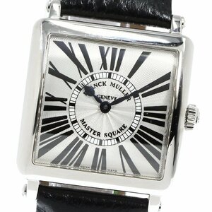 フランクミュラー FRANCK MULLER 6002LQZR マスタースクエア クォーツ レディース 保証書付き_800314