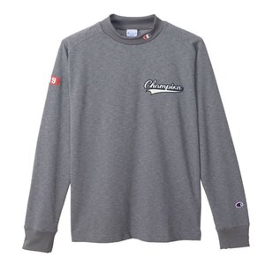 ★チャンピオン ゴルフ Champion GOLF 定価10890円 新品 メンズ 速乾 UV 抗菌防臭 モックネック 長袖 シャツ[C3YG401-050-L]三 弐★QWER