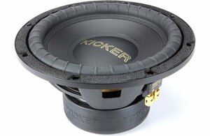 GOLD104 (50GOLD104) 25cm 4Ω DVC Max.800W 50周年記念ゴールドモデル キッカー Kicker