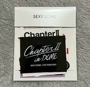 SEXY ZONE LIVE TOUR 2023 ChapterII in DOME 会場限定　ステッカー 東京ドーム 未開封