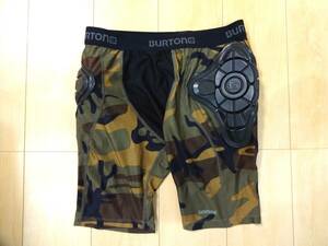 ☆ BURTON TOTAL IMPACT SHORT PROTECTED BY G-FORM ヒッププロテクター Lサイズ ☆ バートン パッド ケツ 尻