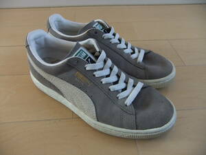 23.5センチ プーマ　スエード　スウェード 灰色 PUMA SUEDE GREY