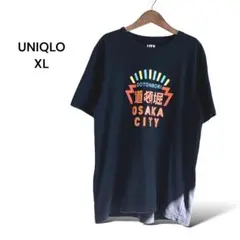 ユニクロ 道頓堀Tシャツ 大阪【XL】日本土産 UT グラフィックTシャツ