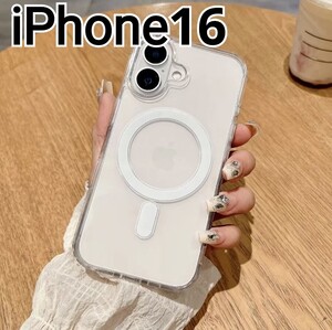 iPhone16　クリアケース MagSafe対応　マグセーフ