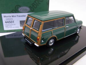 ★定番色!★Morris Mini Traveller Green 1/43【モーリス トラベラー 緑】44501★検:ミニクーパー BMC 850 1275 オースチン カントリーマン