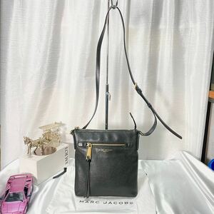 未使用 MARC JACOBS マークジェイコブス レザー ショルダーバッグ