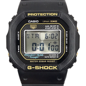 カシオ G-SHOCK DW-5035D 35周年記念モデル クォーツ デジタル 腕時計 ブラック ファッション小物 稼働 CASIO