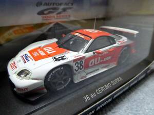 絶版EBBRO 1/43 auセルモスープラ JGTC 2004