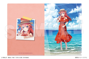 【新品/公式】映画 五等分の花嫁 A4クリアファイル Ver. 砂浜デート 05 中野五月 公式グッズ colleize