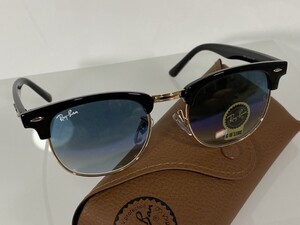 Ray-Ban　 サングラス　ブルーグラディエントレンズ　ブラック　専用ケース付