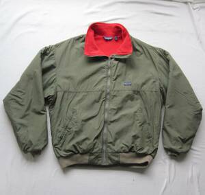 ☆80s パタゴニア シェルドシンチラ ジャケット（XL）三角タグ　 /patagonia / パフボール / グリセード / vintage / mars / ビンテージ 