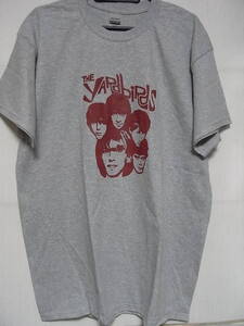 即決★新品バンドＴシャツ★ヤードバーズ：ジェフ・ベック在籍期★THE YARDBIRDS(JEFF BECK ERA)★グレー×ワインレッド★S/M/Lサイズ対応