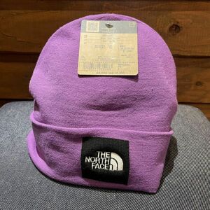 ノースフェイス THE NORTH FACE NN42304 Snow Neon Beanie スノーネオンビーニー ユニセックス PP パープル F 日本製 新品 未使用 正規品