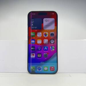 iPhone 15 Pro 128GB ブラックチタニウム SIMフリー 訳あり品 ジャンク 中古本体 スマホ スマートフォン 白ロム [出品ID：30204]