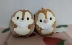 ディズニーストア　チップとデール ぬいぐるみ Ufufy