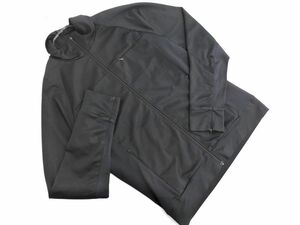 COMME CA SPORTS コムサスポーツ MEN ジップアップ トラック ジャケット sizeL/黒 ◇■ ☆ eba1 メンズ