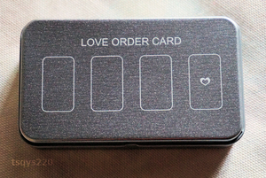 LC　ラブコスメ　ラブオーダーカード・LOVE ORDER CARD