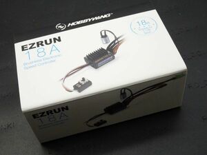 HOBBYWING小型 軽量 ホビーウイング EZRUN 1/18　1/24カー用 アンプ18A BEC内蔵 【81010020】