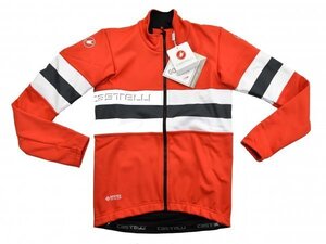 Castelli★カステリ Velocissimo Elite ジャケット size:M フレームレッド