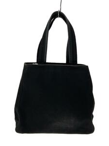 PRADA◆トートバッグ/キャンバス/BLK