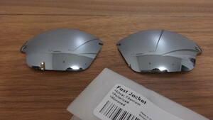 限定5セット★処分価格！！★オークリー ファストジャケット用 カスタム偏光レンズ TITANIUM Color Polarized 新品 Oakley Fast Jacket 