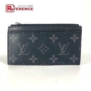 LOUIS VUITTON ルイヴィトン M30271 コインカードホルダー 財布 小銭入れ タイガラマ コインケース ブラック ユニセックス【中古】