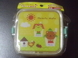 【wN】　Hearty mate フルーツBOX（イエロー）