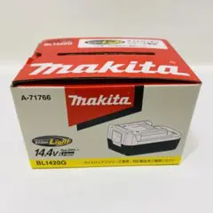 未使用　マキタ　純正バッテリー BL1420G