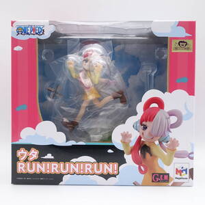 〇G.E.M.シリーズ ワンピース ウタ RUN！RUN！RUN！ フィギュア サイズ：全高約130mm 未開封 メガハウス ONE PIECE/2-2732