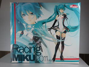 【未開封】初音ミク レーシングミク 2011ver. 1/8スケール塗装済み完成品 ［グッドスマイルカンパニー］