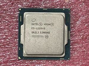 #1248 Intel Xeon E3-1225 v5 SR2LJ (3.30GHz/ 8MB/ LGA1151) 保証付