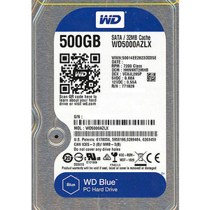 Western Digital製HDD WD5000AZLX 500GB SATA600 [管理:20343960]