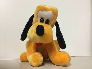 A813　ぬいぐるみ　プルート　Disney　高さ17㎝　ミッキー　愛犬　東京ディズニーランド　キャラクター