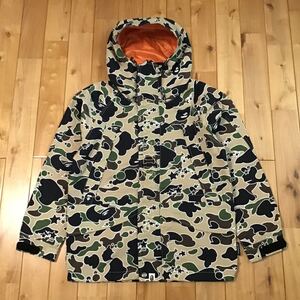 ★新品★ STA camo スノボジャケット Sサイズ a bathing ape BAPE camo snowboard jacket エイプ ベイプ 迷彩 サイケカモ z85